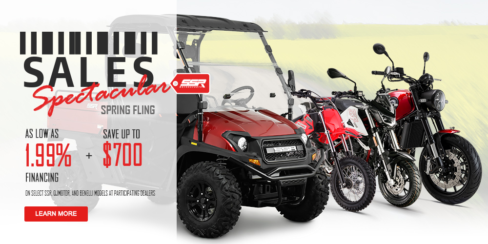 Sales Spectacular - Spring Fling - As Low As 1.99% Financing + Save Up To $700