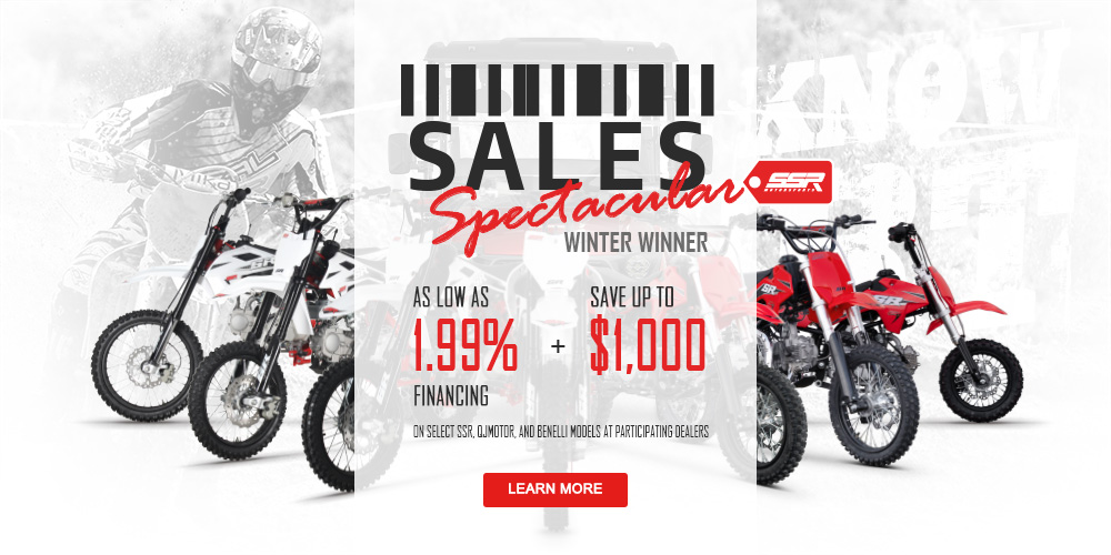 Sales Spectacular - Winter Winner - As Low As 1.99% Financing + Save Up To $1000