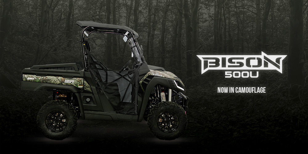 Bison 500U - Now In Camouflage